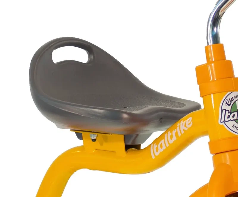 Tricycle Super Touring Italtrike Pour Enfants 2 À 5 Ans Robuste Évolutif Orange Coloré
