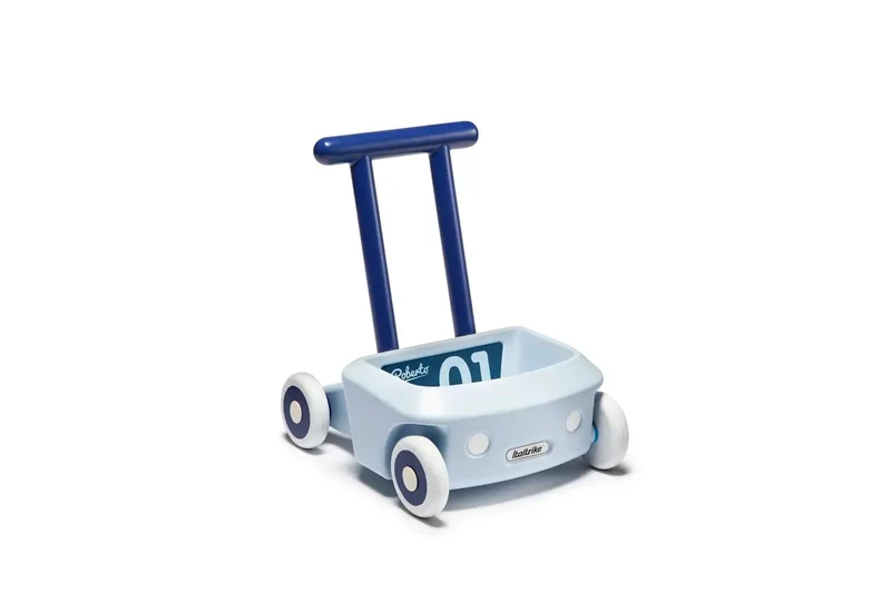 Chariot De Marche Roberto Bleu Italtrike Compagnon Idéal Pour Les Premiers Pas Des Tout Petits