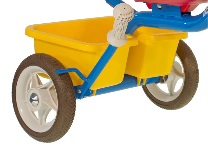 Tricycle Transporteur Colorama Bleu Italtrike Pour Enfants 2 À 5 Ans Confort Optimal Et Robuste