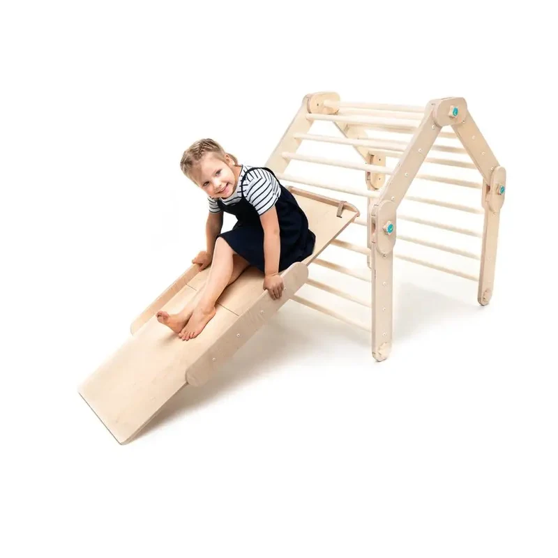 Grimpeur Naturel avec Rampe, Triangle Transformable - Happymoon®