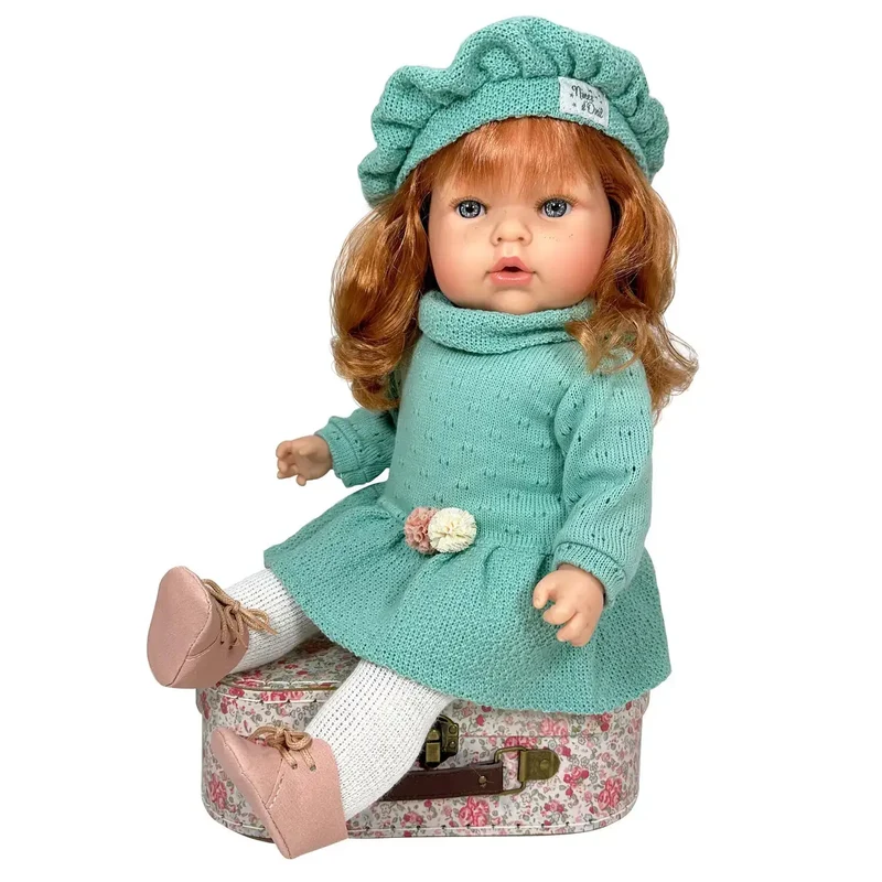Poupée Tita laine rousse - Nines Artesanals