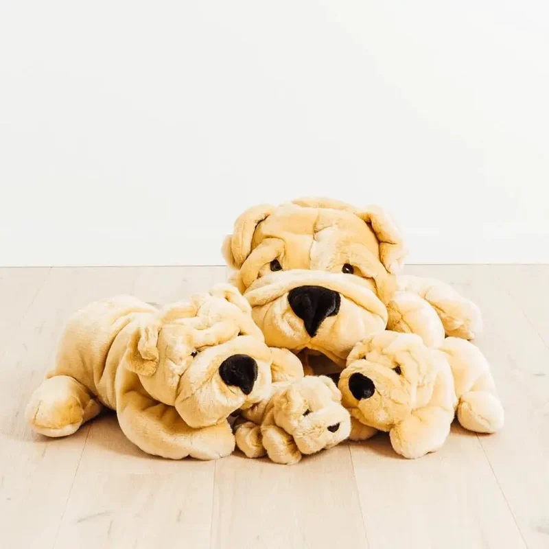Ma peluche Chien Hector - La Pelucherie