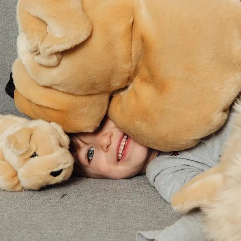 Ma peluche Chien Hector - La Pelucherie