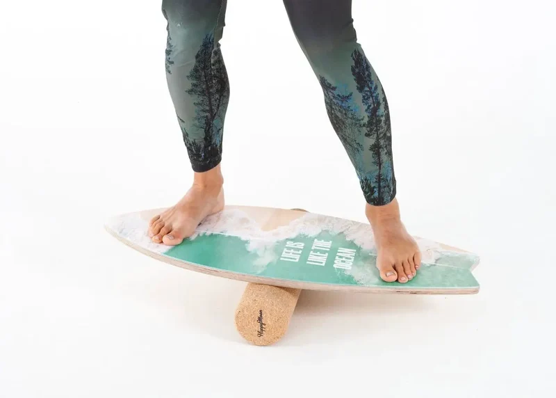 Planche d'Équilibre Vacillante Fitness / Surf - Happymoon