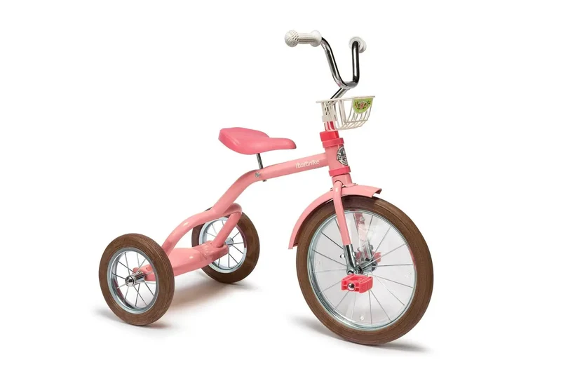 Tricycle Rose Garden Italtrike Pour Enfants 3 À 5 Ans Élégant Et Robuste Pour Premières Balades