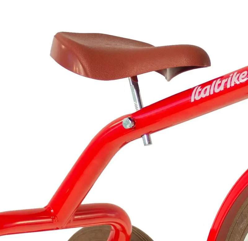 Spokes Tricycle Champion Rouge Pour Enfants 3 À 5 Ans Italtrike Robuste Et Évolutif Look Rétro Chic