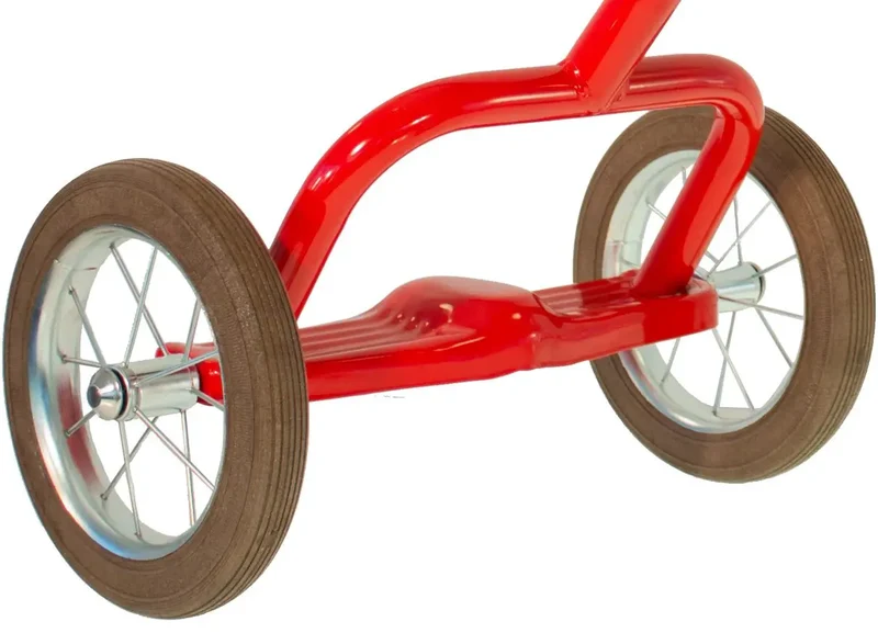 Spokes Tricycle Champion Rouge Pour Enfants 3 À 5 Ans Italtrike Robuste Et Évolutif Look Rétro Chic