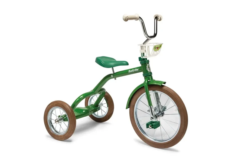 Tricycle Spokes Primavera Vert Italtrike Pour Enfants 3 à 5 Ans Robuste et Coloré