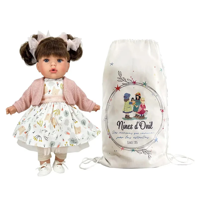 Poupée Tita spring Brune - Nines Artesanals