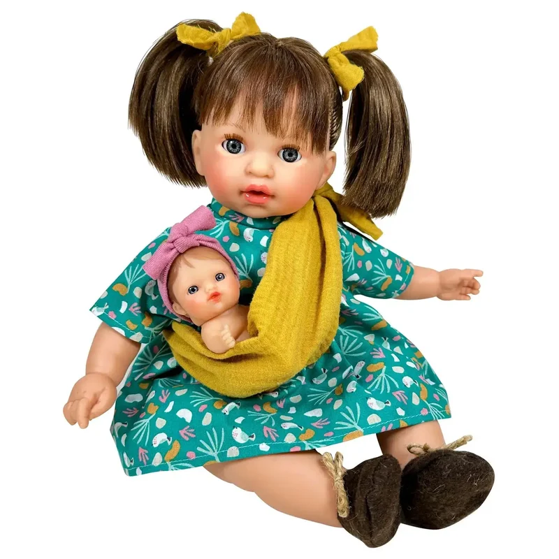 Poupée Alex avec bébé - Nines Artesanals