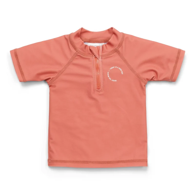Kurzarm-Badeshirt Coral Gr. 62/68–98/104 | Little Dutch