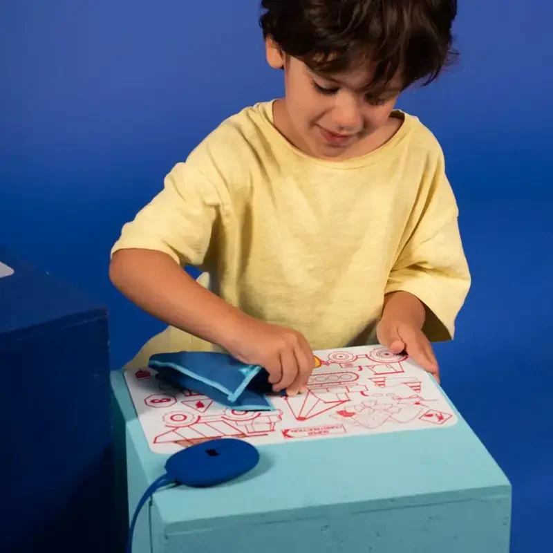 Lingette microfibre et étui en silicone - SuperPetit