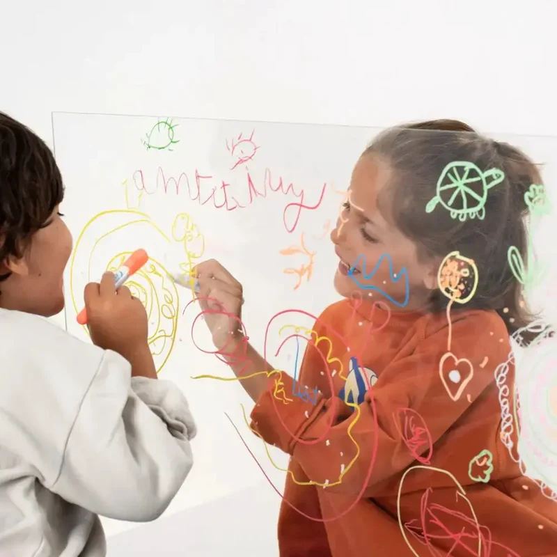 Boite 5 crayons de cire - Baignoire, vitres, miroir - SuperPetit