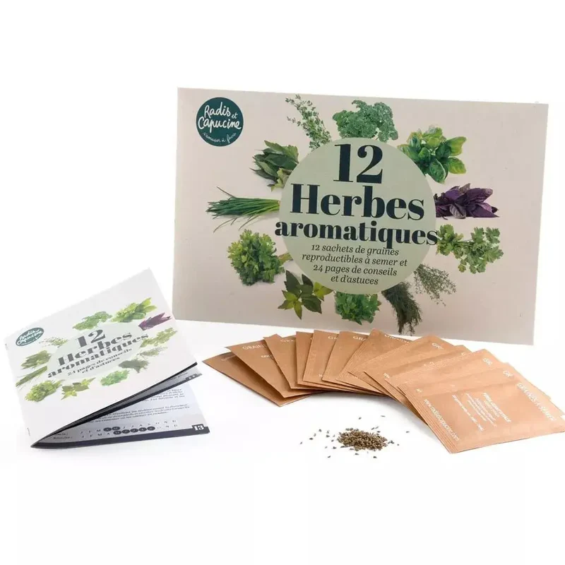 Enveloppe de 12 sachets - Aromates