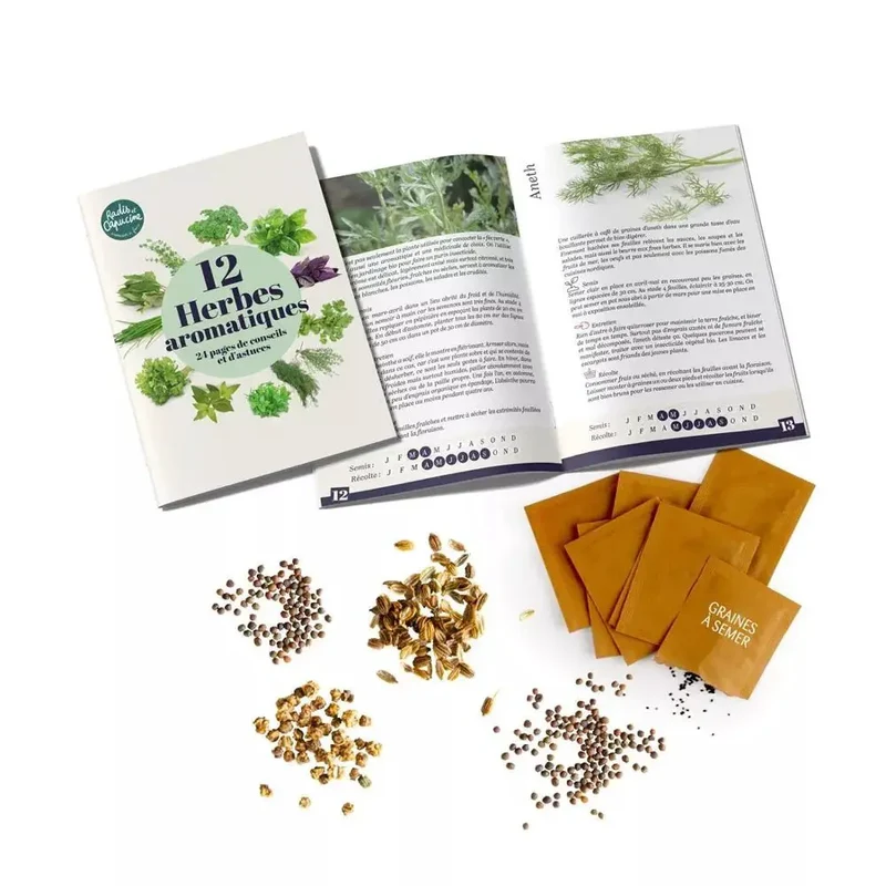 Enveloppe de 12 sachets - Aromates