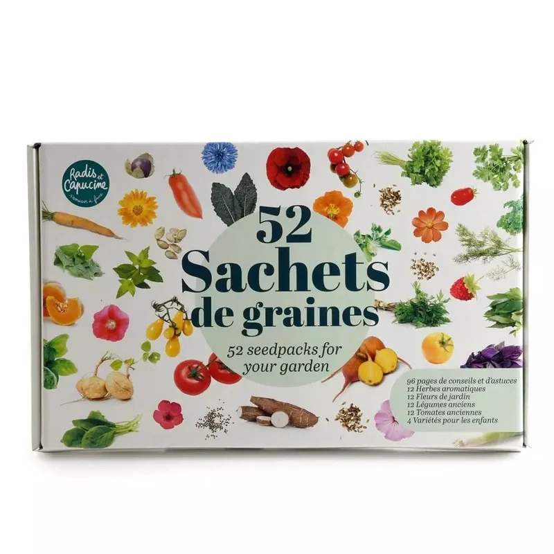 52 sachets de graines