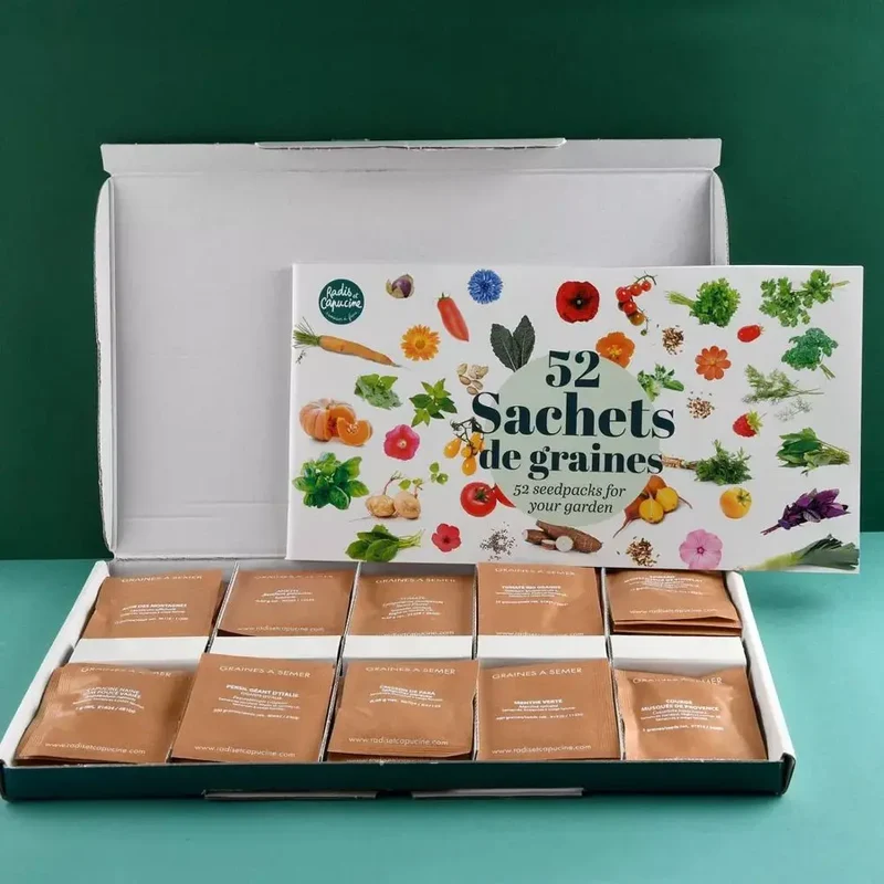 52 sachets de graines