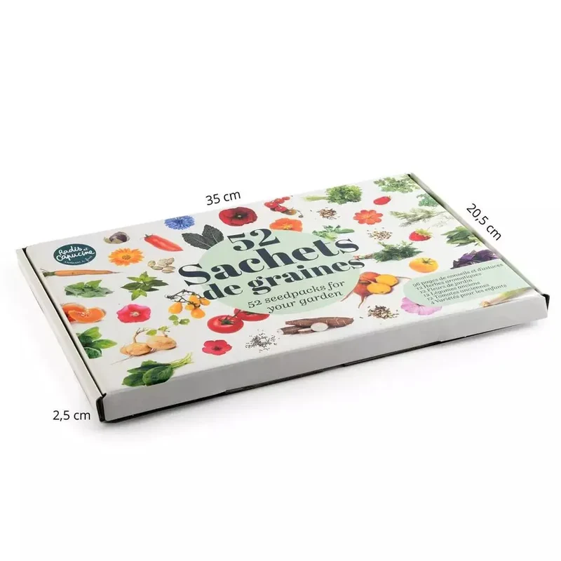 52 sachets de graines