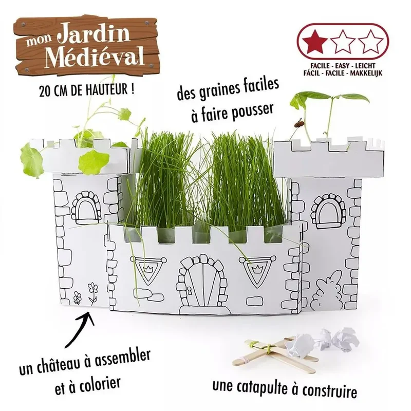 Baisse de prix - Mon Jardin Médiéval - Radis et Capucine