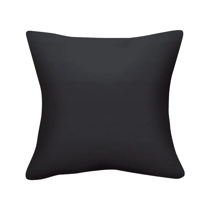 Coussin extérieur 24 x 24 po - imprimé uni noir