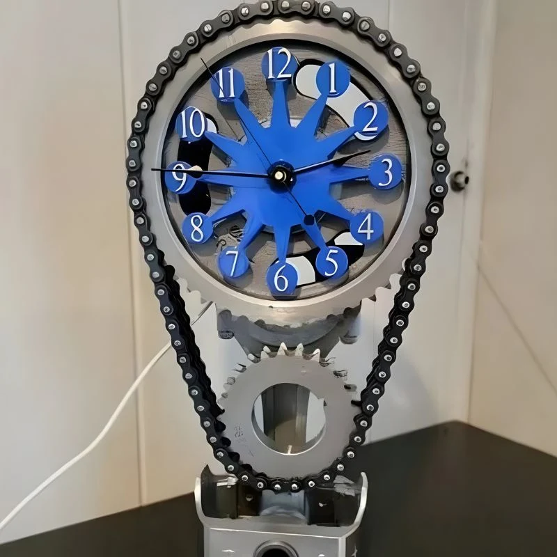 GearTime – Bordur med tandhjuls og kædedesign