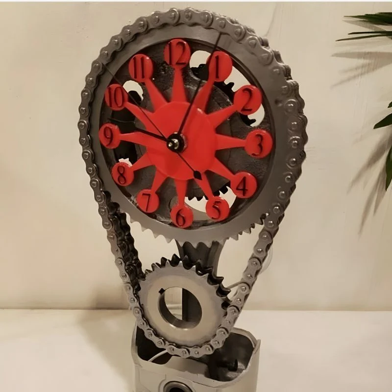 GearTime – Bordur med tandhjuls og kædedesign