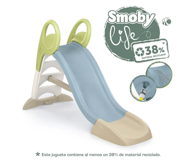 Smoby GM glijbaan Blauw/Groen - 159 x 68 x 100 cm
