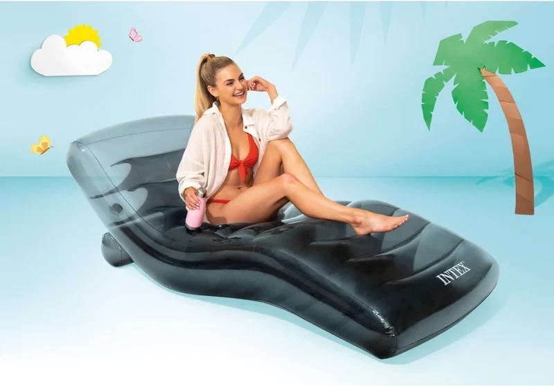 Intex Cool Grey Lounge (191 cm)