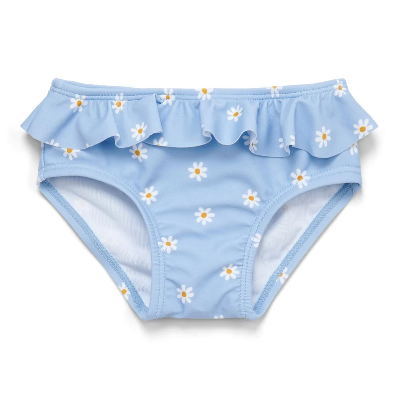 Little Dutch Badehose Daisies Blue mit Volants