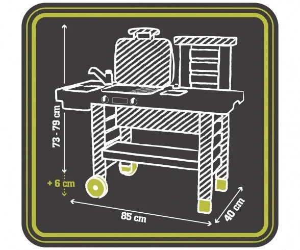 Smoby barbecue Garden Kitchen