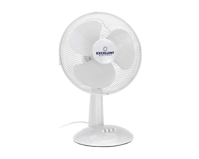Tafelventilator wit 30 cm