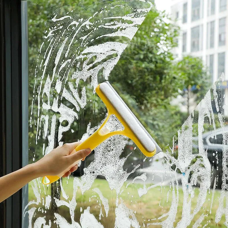 AquaClean – Glasrens med Vandflaske og Håndtagsdesign