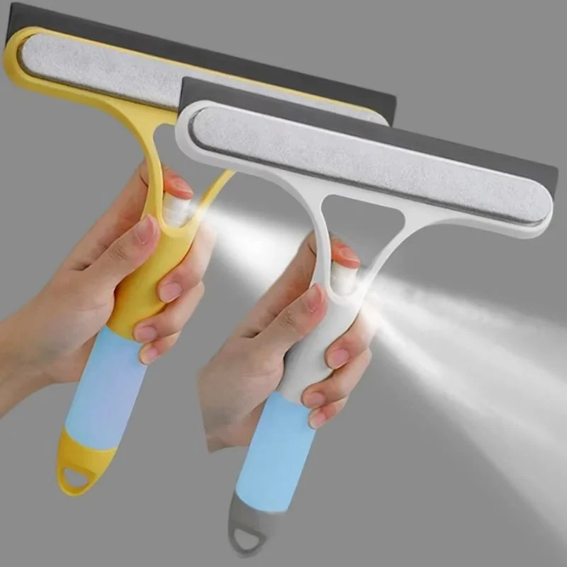 AquaClean – Glasrens med Vandflaske og Håndtagsdesign