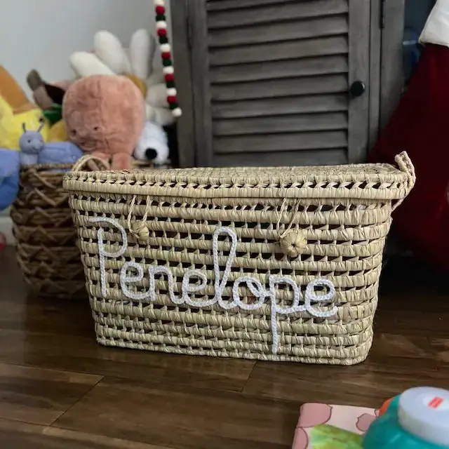 Coffre à Jouets Personnalisé - Boîte à Jouets à Pompons - Wholesale - Mikwi