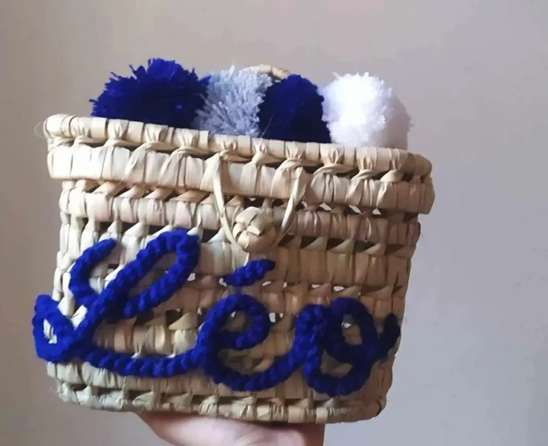 Coffre à Jouets Personnalisé - Boîte à Jouets à Pompons - Wholesale - Mikwi