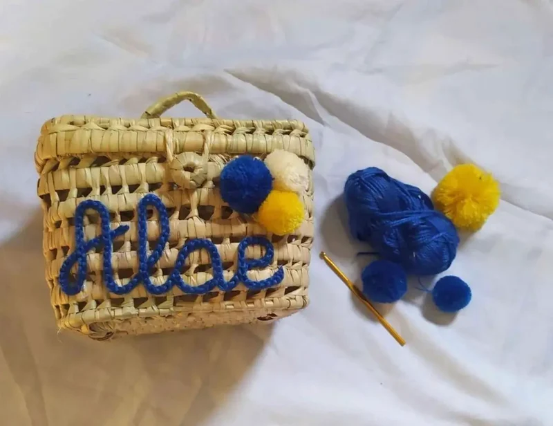 Coffre à Jouets Personnalisé - Boîte à Jouets à Pompons - Wholesale - Mikwi