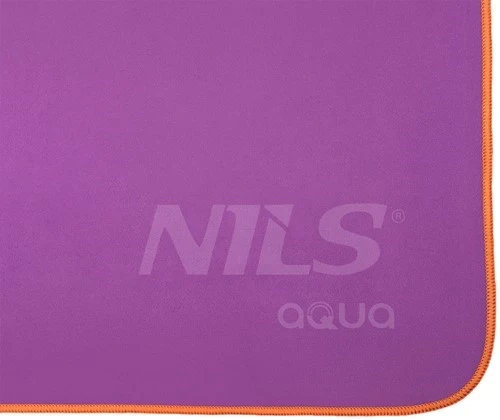 NILS Aqua Microvezel Handdoek - Paars - 180 x 100 cm