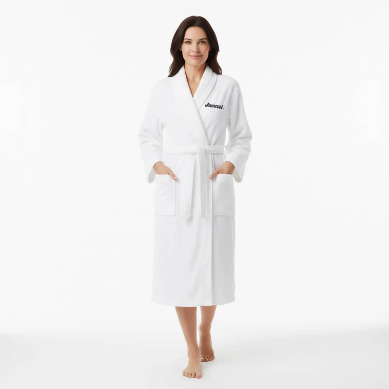 Robe de chambre en coton