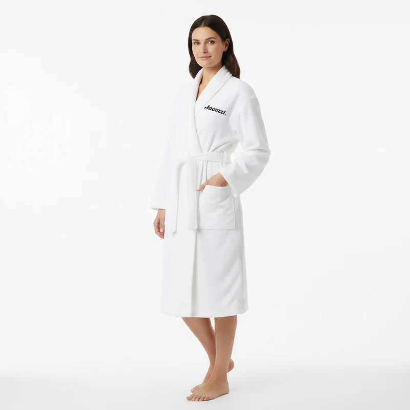 Robe de chambre en coton