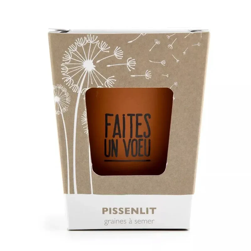 Kit message "Faites un voeu" - Pissenlit - Radis et Capucine