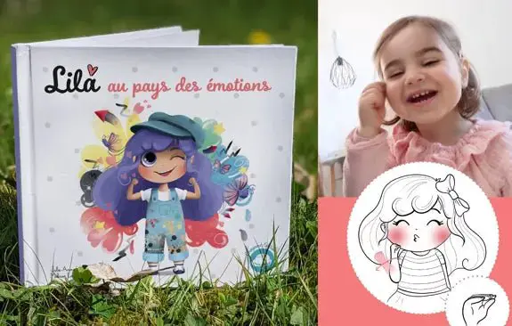 Livre Enfant - Lila au Pays Des Émotions - Lila Signe Avec Bébé