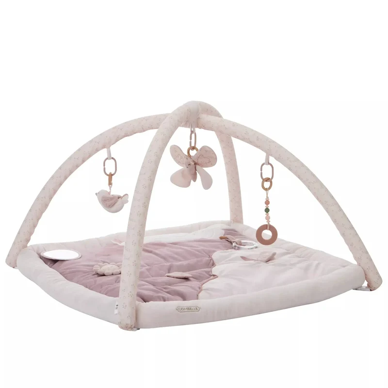 Tapis d'Éveil Arche Promenade - Rose - Combelle