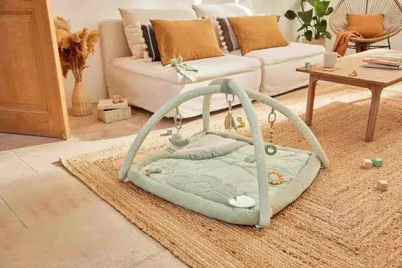 Tapis d'Éveil Avec Arche - Vert - Combelle