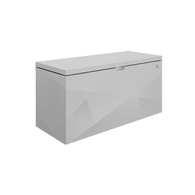 Biohort – StyleBox baúl metálico de diseño para exterior Plata metálica