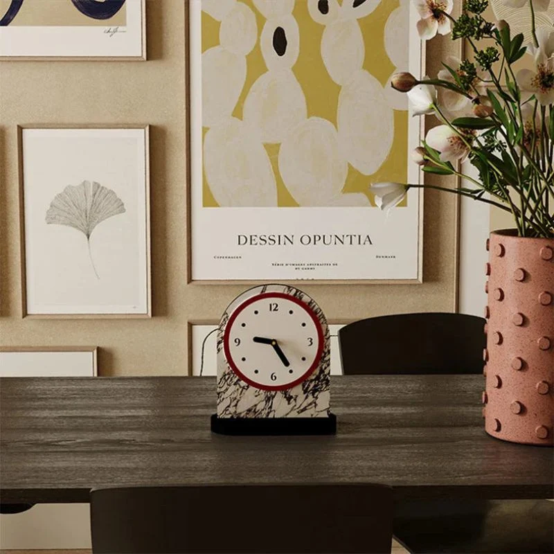 ClockAura – Bordur med rund form til hjemmebrug