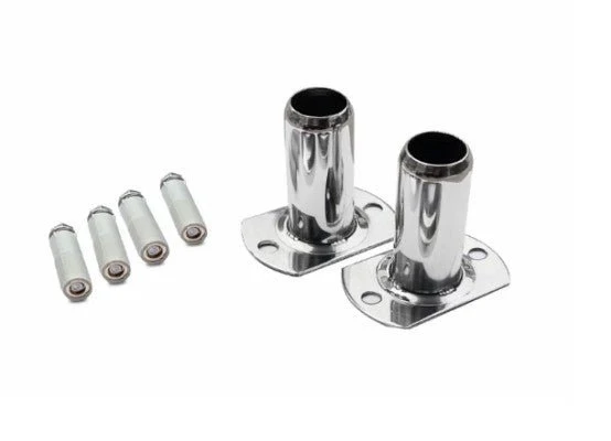 W'eau RVS Verankeringsset zwembadtrap - AISI 304