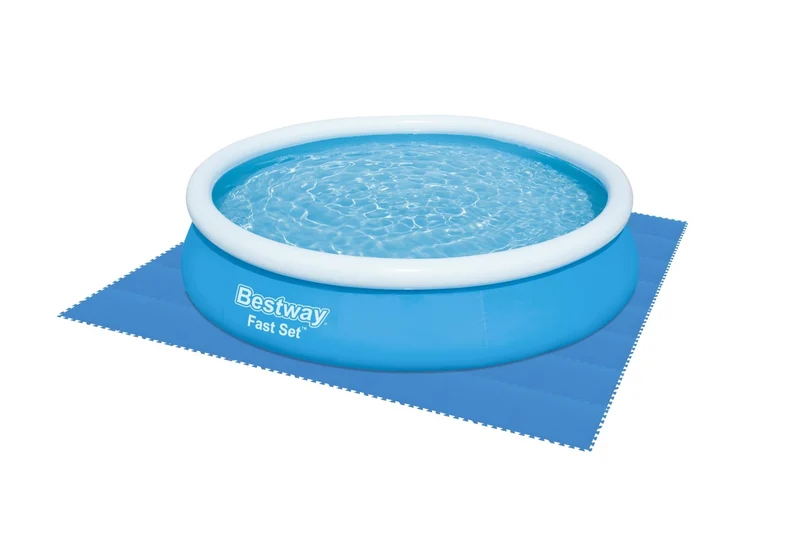 Bestway Zwembad Bodembeschermer Set – 9 Stuks – 50 x 50 cm – 2,25 m² – Blauw