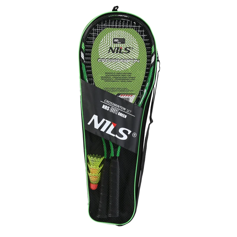 NILS Crossminton Set - Complete Set - Groen
