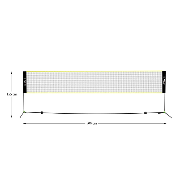 NILS Badmintonnet 500 cm - Full Cover