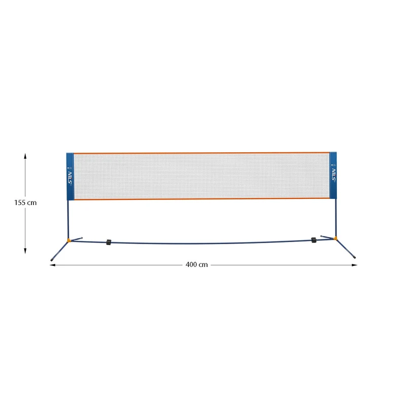 NILS Badmintonnet 400 cm - Full Cover